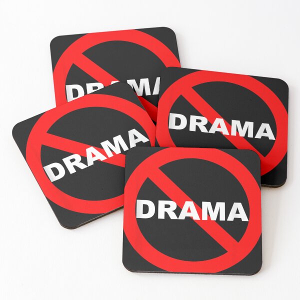 Item preview, No Drama Drama Free Zone Nodrama Tee designed and sold by AnnaBarnesa.