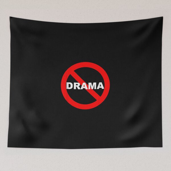 Item preview, No Drama Drama Free Zone Nodrama Tee designed and sold by AnnaBarnesa.