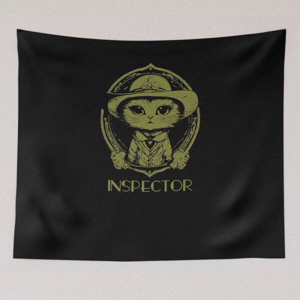 Item preview, Inspector Cat - Olive designed and sold by Soulemotion.