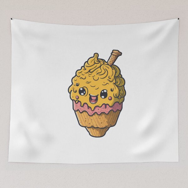 Item preview, Colorful Ice Cream Cone designed and sold by Rosamose.