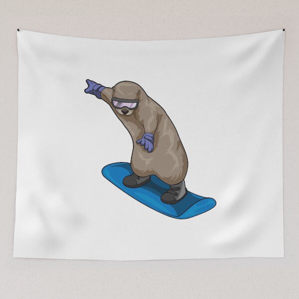 Item preview, Otter Snowboarder Snowboard designed and sold by Snabdesign84.