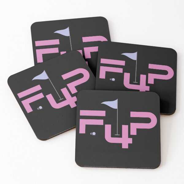 Item preview, Unique Quality F4P Fighting 4 Par Pink Font Flagstick  designed and sold by FuddalanDesigns.