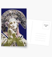 Beautiful Ballerina in Headdress Postcards