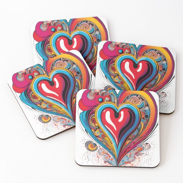 Item preview, Vibrant Heart designed and sold by Vibranta Studio.