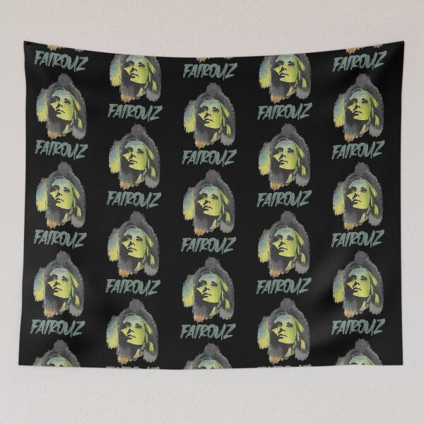 Item preview, Famous Characters The Arab Morning Singer Fairouz Fairuz designed and sold by EusebiMather.