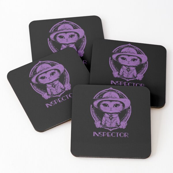 Item preview, Inspector Cat - Purple designed and sold by Soulemotion.