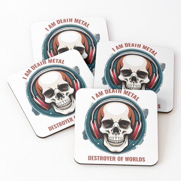 Item preview, I am Death Metal - The Destroyer of Worlds designed and sold by Essiny Designs.