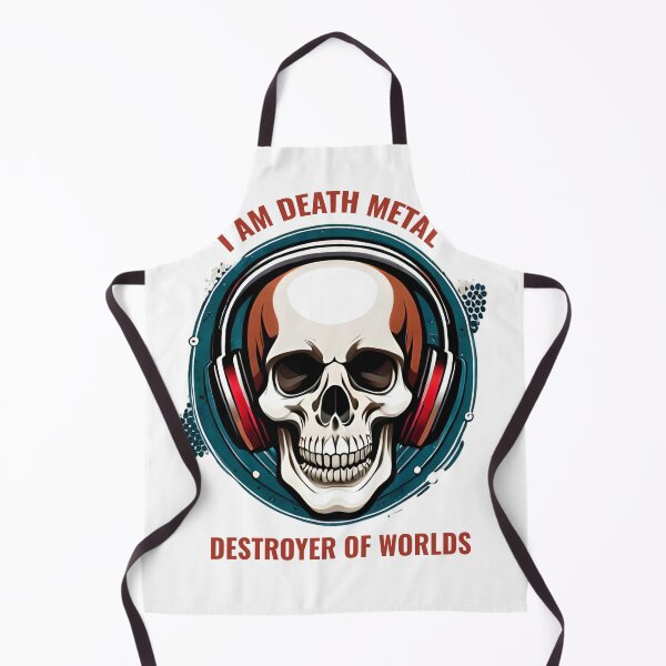 Item preview, I am Death Metal - The Destroyer of Worlds designed and sold by Essiny Designs.