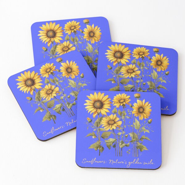 Item preview, Sunflowers, nature's golden Smile designed and sold by Hibiskusmond.