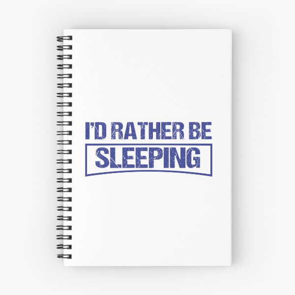 Item preview, I’D Rather Be Sleeping designed and sold by beefrancky.