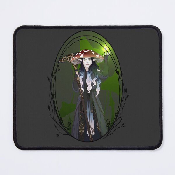 Item preview, mushroom witch designed and sold by Violetapples.