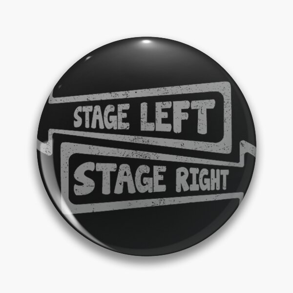 Item preview, Stage Left Stage Right Funny Drama Play Theater  designed and sold by TodSappA.