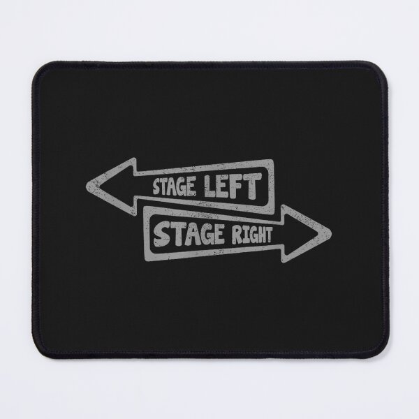 Item preview, Stage Left Stage Right Funny Drama Play Theater designed and sold by TodSappA.