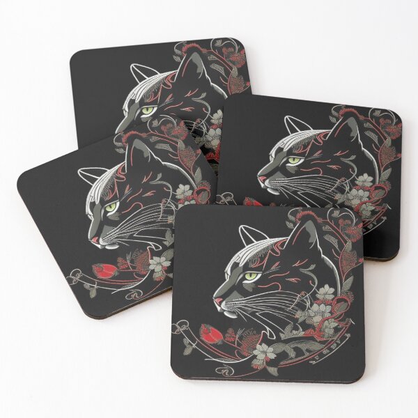 Item preview, Japanese embroidered style Puma designed and sold by Ramen-Tees.