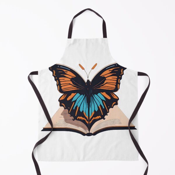 Item preview, Butterfly flies out of the book designed and sold by BearsAndSkulls.