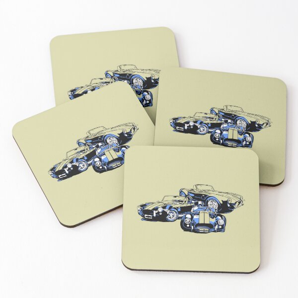Item preview, Digital Blue Shelby AC Cobra Collage designed and sold by Yam-irPuryear.