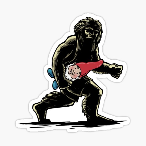 Item preview, Bigfoot - You Don't Gnome Me! designed and sold by Maria Garcia.