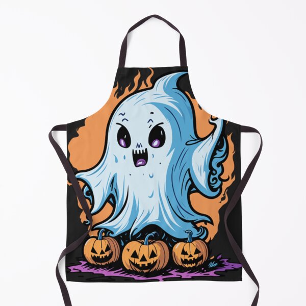 Item preview, Ghostly Pumpkin Blaze - Fiery Halloween designed and sold by AnthonySBlake.