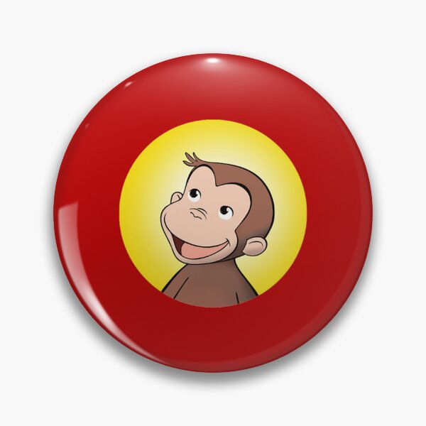 Artikel-Vorschau von Curious George Sticker Classic, designt und verkauft von ewletts.