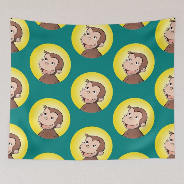 Item preview, Curious George Sticker Classic  designed and sold by ewletts.