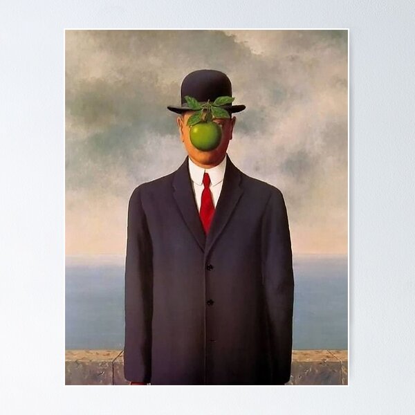 Item preview, Rene Magritte The Son of Man (1964) designed and sold by susaneStewart.