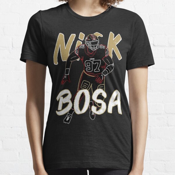 Buy Women's Long Sleeve T-Shirt with Nick Bosa Print #1248918 at