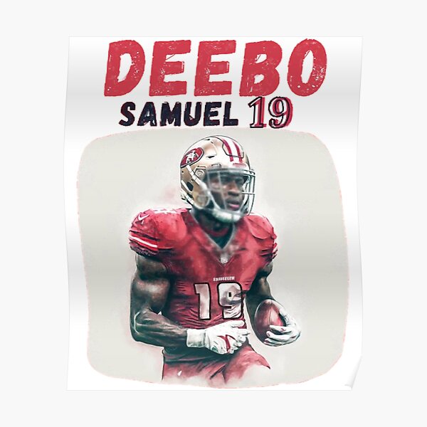 Player Football Deebo Samuel Deebo Samuel Deebosamuel San Francisco 49Ers  San Francisco 49Ers Sanfra Poster