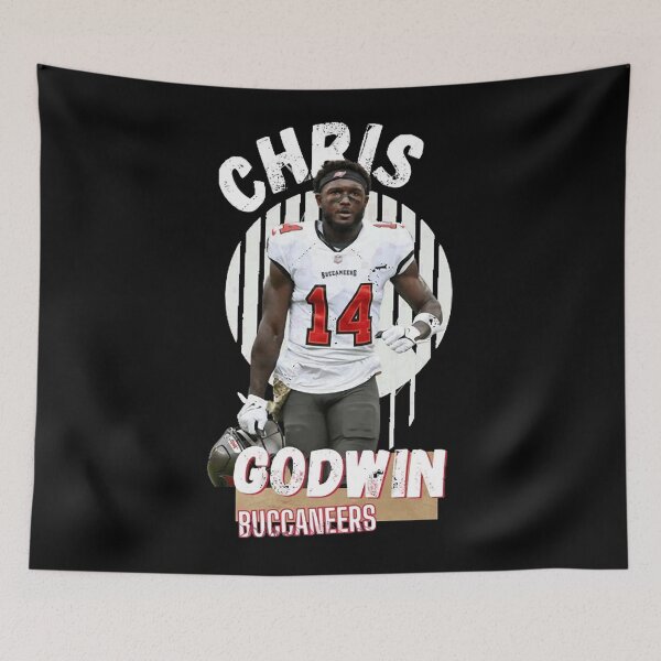 Item preview, chris godwin football Buccaneers design designed and sold by ShopArtMcfarla.