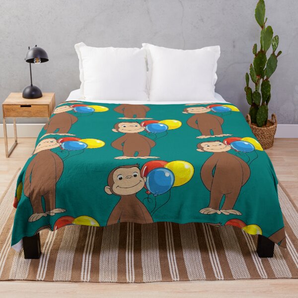 Item preview, Curious George with balloons  designed and sold by ewletts.