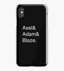 Streets of Rage 1 Helvetica iPhone Case