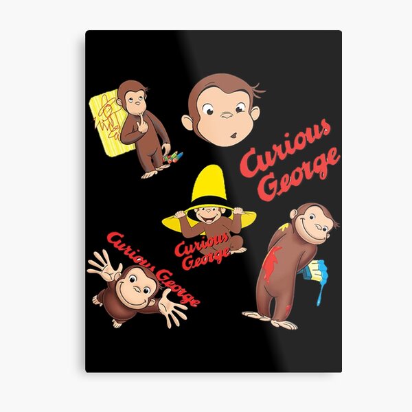 Poster con Foto Personalizzato Curioso Come George – Smart Print