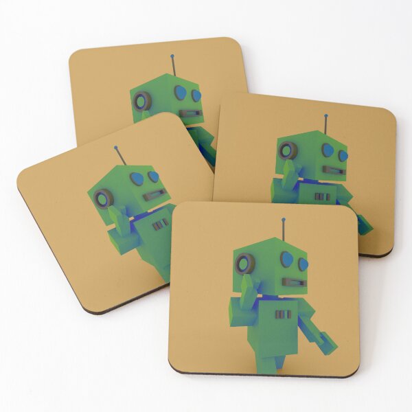 Item preview, robot, toy, green, designed and sold by neurostructure.
