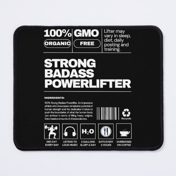 Item preview, Strong Badass Powerlifter designed and sold by youcanpowerlift.