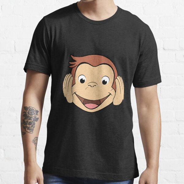 curious george mens shirt