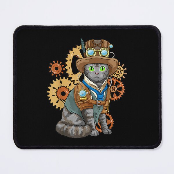 Item preview, steampunk cat designed and sold by CalandreAupry.