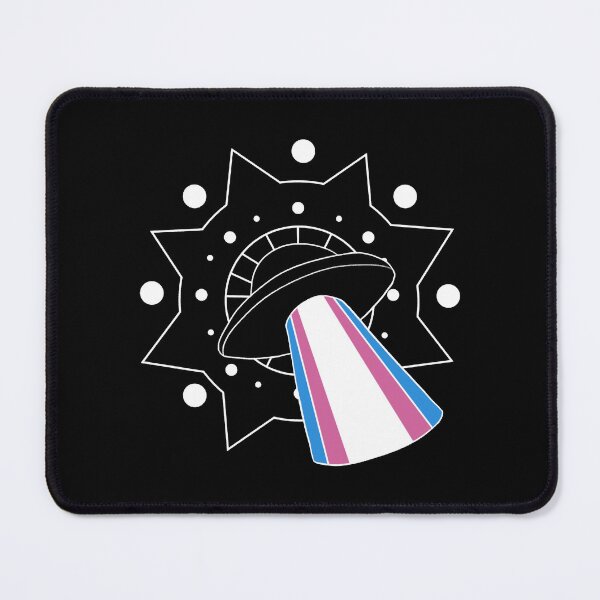 Item preview, [ TRANS PRIDE ] Beaming UFO designed and sold by novale-ewetzel.