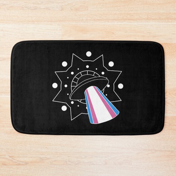 Item preview, [ TRANS PRIDE ] Beaming UFO designed and sold by novale-ewetzel.