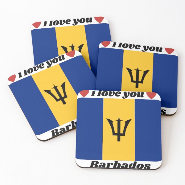 Item preview, Barbados flag designed and sold by CARANIACLS.