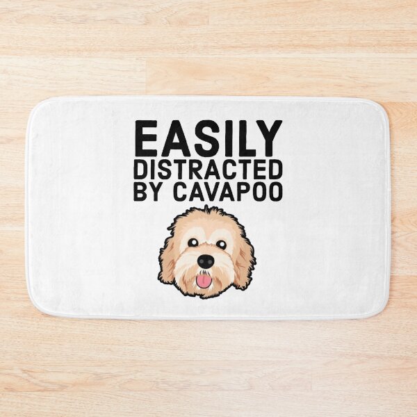 Item preview, EASILY DISTRACTED BY CAVAPOO designed and sold by MNSDesignHub.