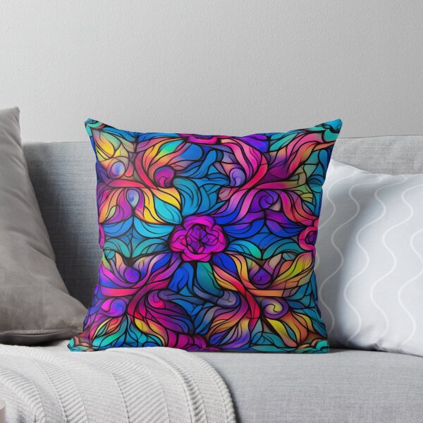Item preview, Retro design reminiscent of colorful floral pop art motifs designed and sold by Pflugart.