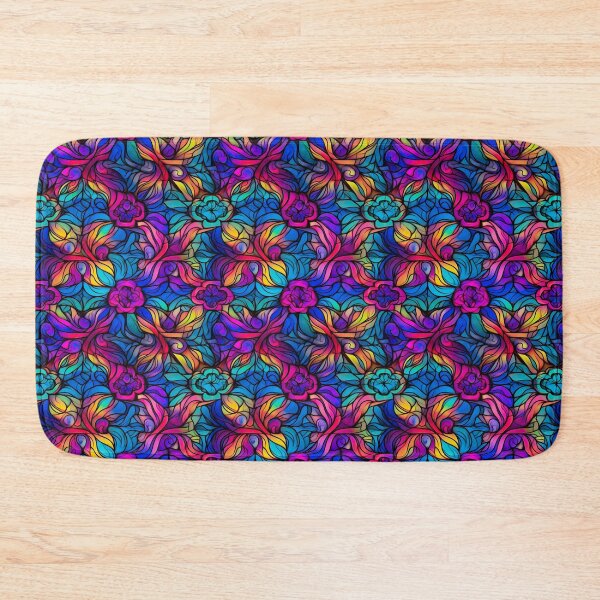 Item preview, Retro design reminiscent of colorful floral pop art motifs designed and sold by Pflugart.