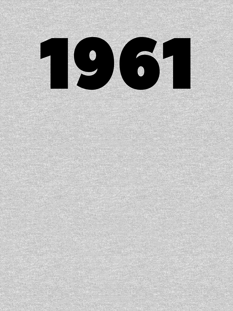 "Year 1961 Born In 1961 Birth Year 57th Birthday Gifts Birthday Present ...
