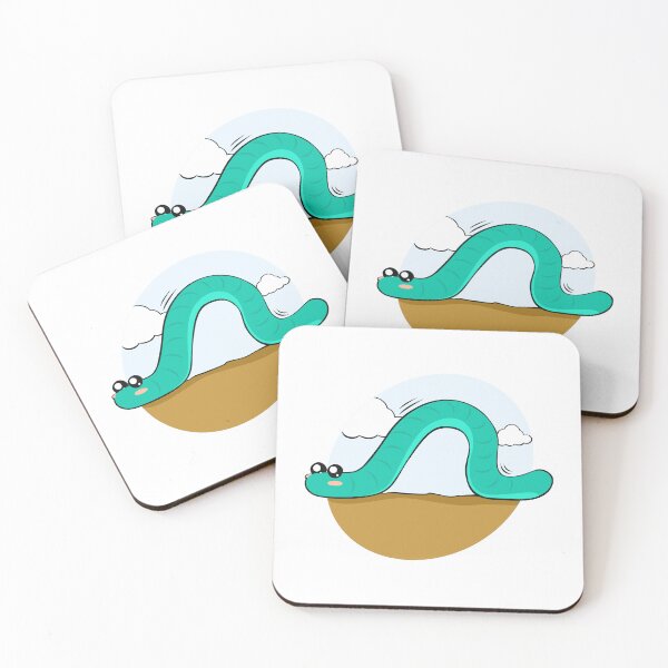 Item preview, Cute Worm Art designed and sold by BrightLightArts.