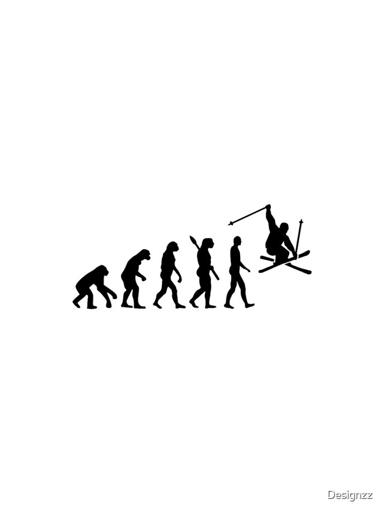 Thumbnail 4 of 4, iPhone Case, Evolution skiing designed and sold by Designzz.