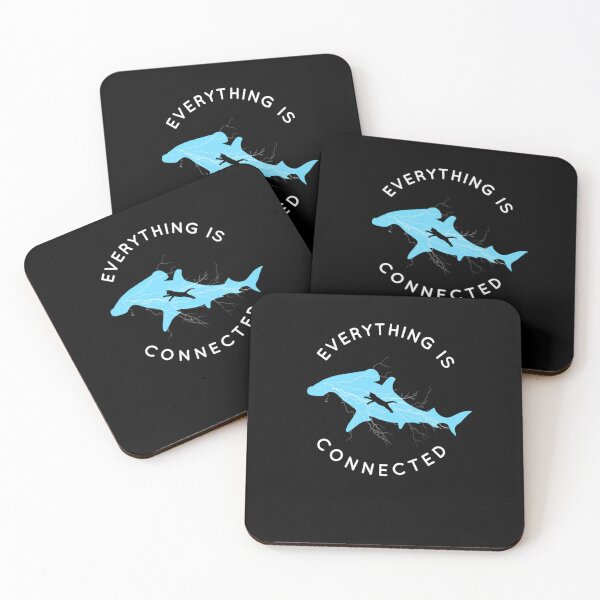 Item preview, Everything is Connected 	 Cat Shark  	 designed and sold by nrefpqmezn94.