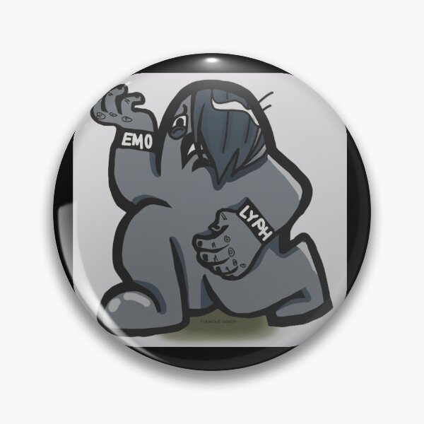 Item preview, Emo Concept Character Graphic designed and sold by FunholeVision.
