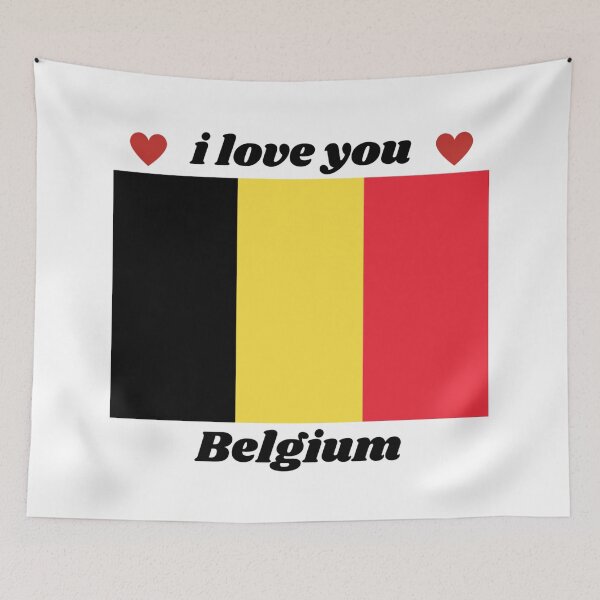 Item preview, belgium flag designed and sold by CARANIACLS.