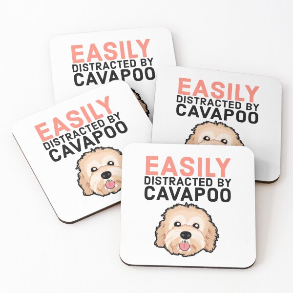 Item preview, EASILY DISTRACTED BY CAVAPOO designed and sold by MNSDesignHub.