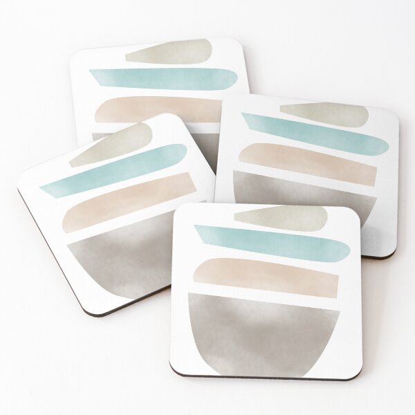 Item preview, Modern geometric colorful shapes designed and sold by neurostructure.
