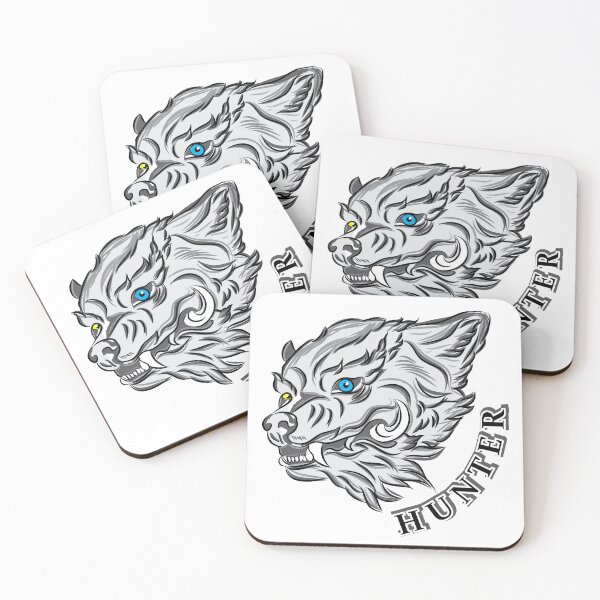 Item preview, Thailand Thai pattern Sticker hunter wolf designed and sold by FREEDOMIDEA.